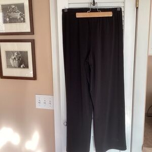Bob Mackie black flair pants Women's SZ MP